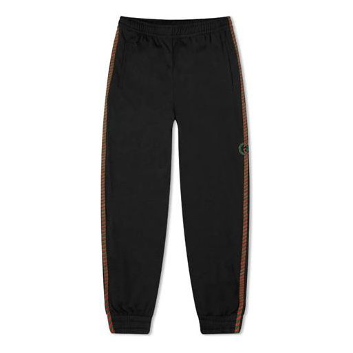 Tepláky Gucci Rope Taped GG Logo Track Pants Čierna | 599356-XJB1N-1082
