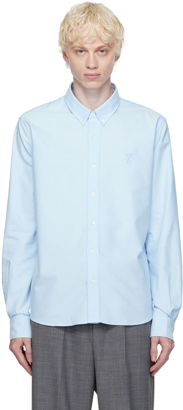 Košeľa AMI Shirt Modrá | USH160.CO0031, 0