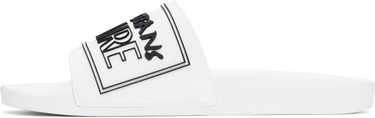 Tenisky a topánky Versace Versace Jeans Couture Logo Shelly Pool Slides Biela | E78YA3SQ3_EZSC22, 2