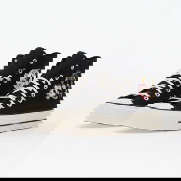 Tenisky a topánky Converse Chuck Taylor All Star Lift Platform Floral Patchwork Hi Čierna | A15534C, 5