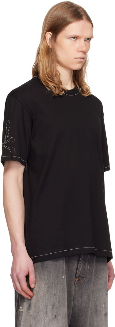 Tričko Mastermind WORLD Mastermind World Ball Chain T-Shirt Čierna | MW25S14-TS057-021, 1