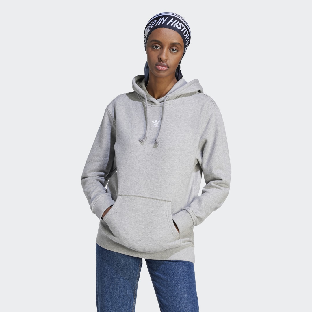 Mikina adidas Originals Adicolor Essentials Regular Hoodie Šedá | IJ9760, 1