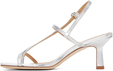 Doplnky Aeyde Aeyde Elise Heeled Sandals Metalická | A11-HS-ASTS65CI-0121-920-007, 2