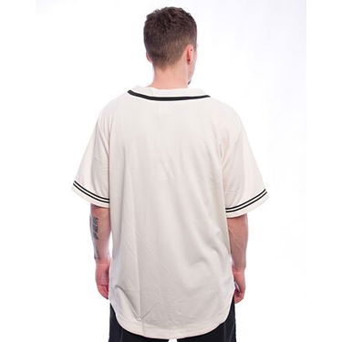 Dres Karl Kani Karl Kani College Baseball Shirt Béžová | KK-60350106, 2