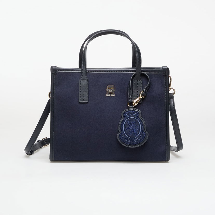 Tote bag Tommy Hilfiger Th City Small Tote Melton Navy | AW0AW17852 DW6