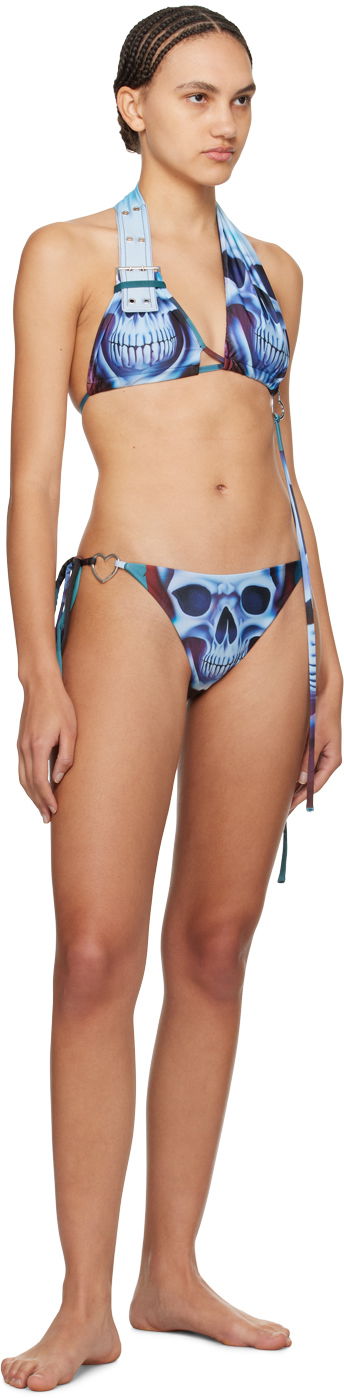 Plavky Ottolinger Ottolinger Heart Print Bikini Bottom Rôznofarebný | 301701, 3
