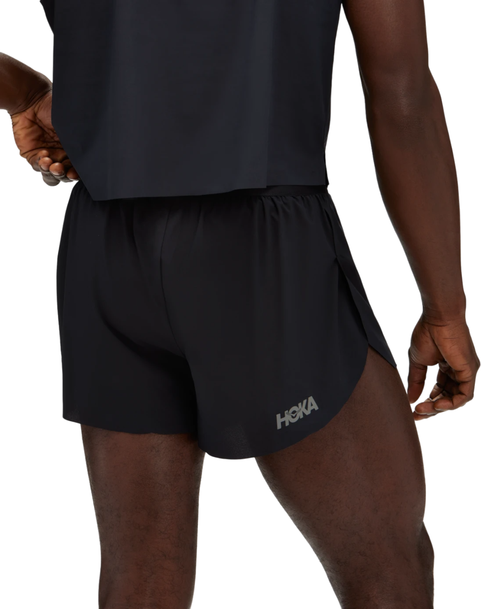 Šortky Hoka One One Race Day Split Short Čierna | 1151076-blk, 1