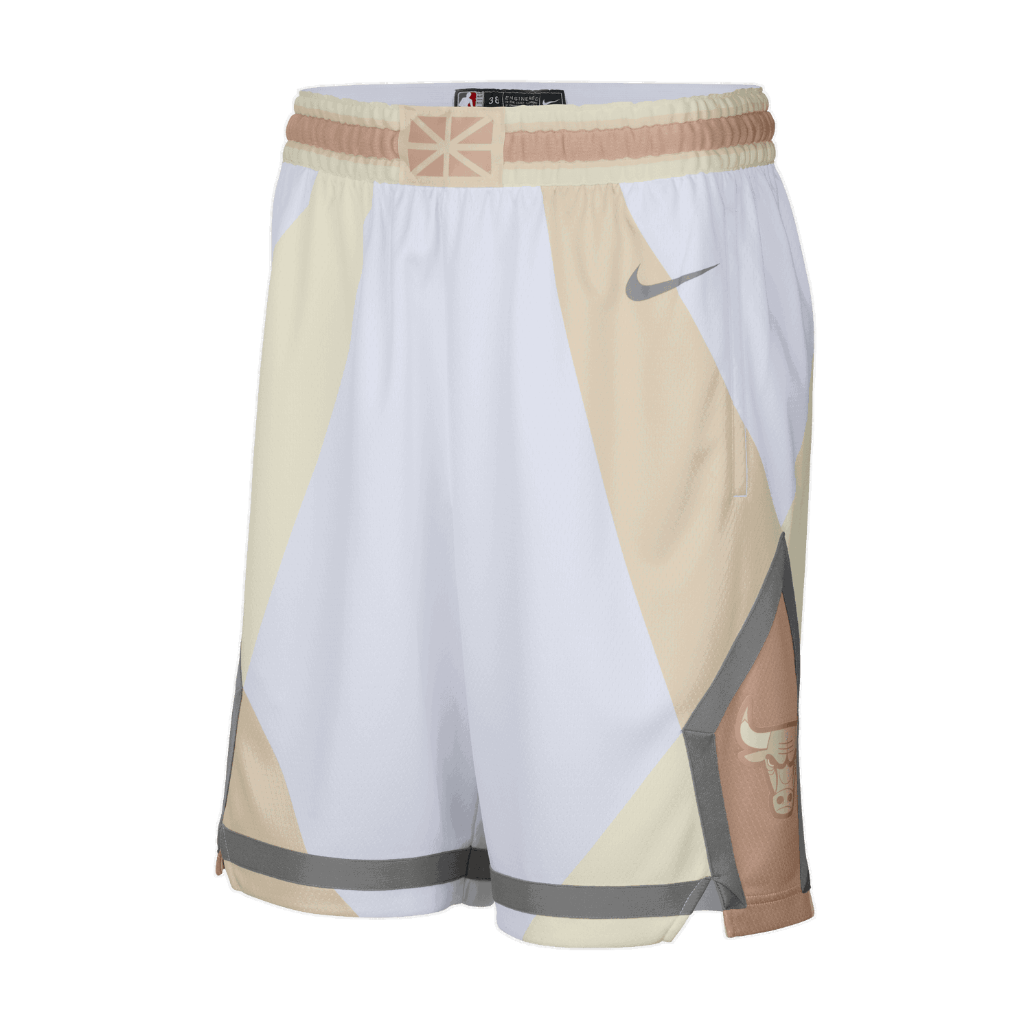 Šortky Nike Dri-FIT NBA Swingman Chicago Bulls City Edition 2024/25 Biela | FQ4401-100, 0