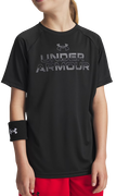 T-Shirt UA Tech Split Wordmark Short Sleeve