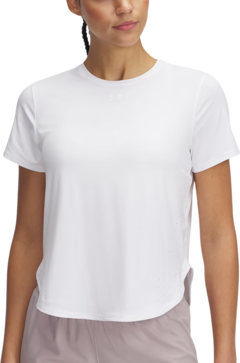 Tričko Under Armour Under Armour Launch Elite Short Sleeve T-Shirt Biela | 1389564-100, 0