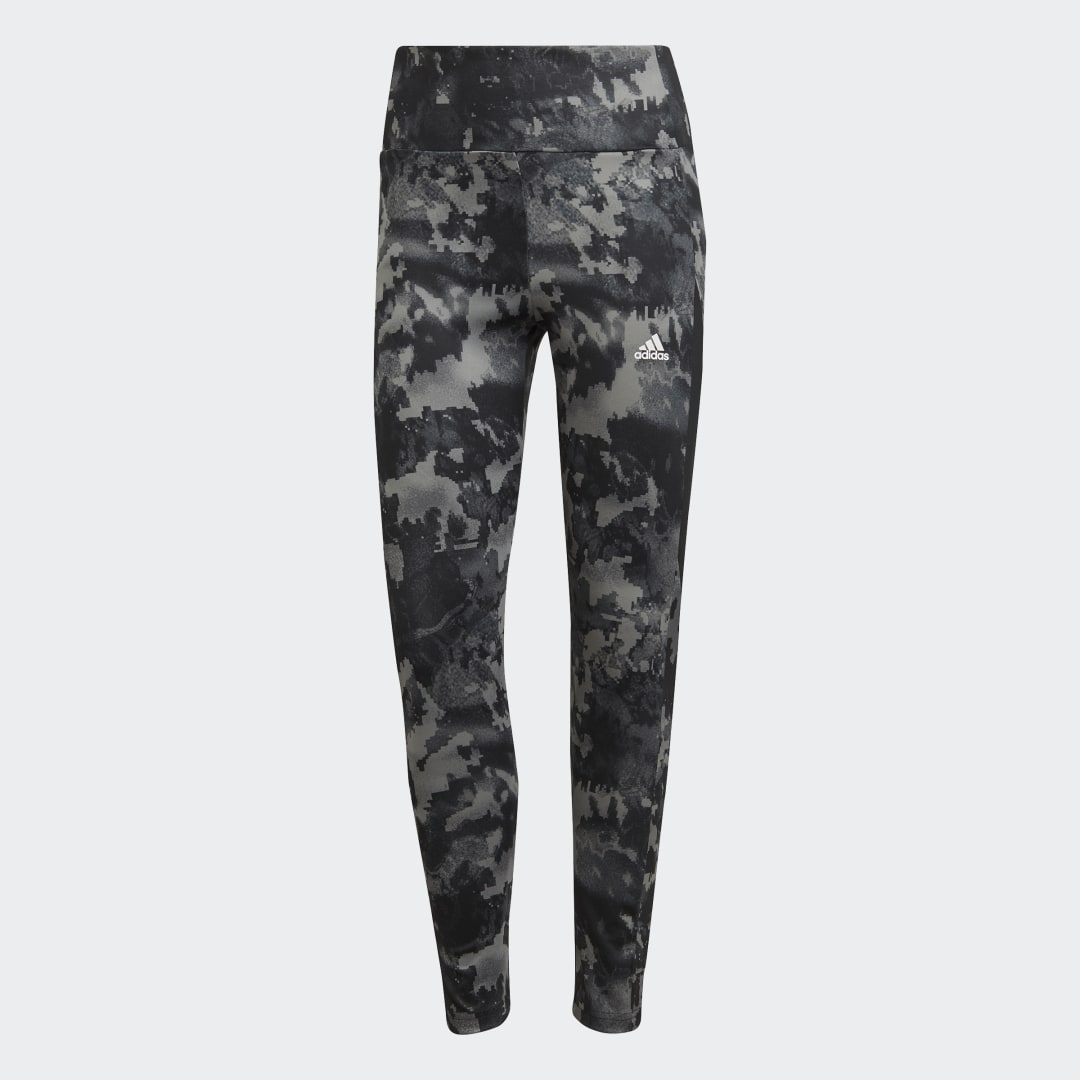 AEROREADY Designed to Move Print 7/8 High-Rise Leggings