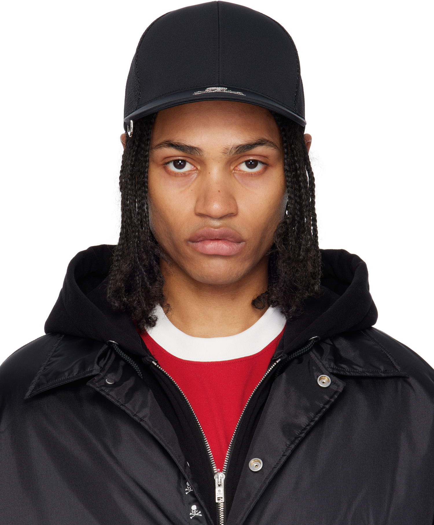 Šiltovka Mastermind WORLD Mastermind World Swarovski Crystal Baseball Cap Čierna | MW25S14-CA002-605, 0