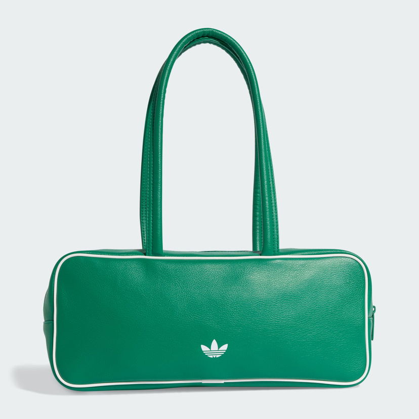 Taška cez rameno adidas Performance ADICOLOR Elongated Airliner Shoulder Bag Zelené | KD7849