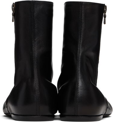 Oblečenie Dries Van Noten Dries Van Noten Leather Sock Boots Zelené | MS251-1318, 4
