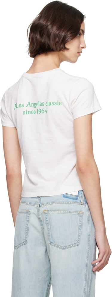 Tričko RE/DONE Re/Done Classic 'Dan Tana's' Sign T-Shirt Biela | 024-02WCGT337, 2