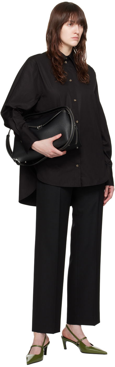T-Lock Leather Shoulder Bag