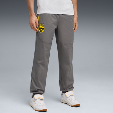 Nohavice Puma Borussia Dortmund Tech Woven Pants Šedá | 781699-21, 1