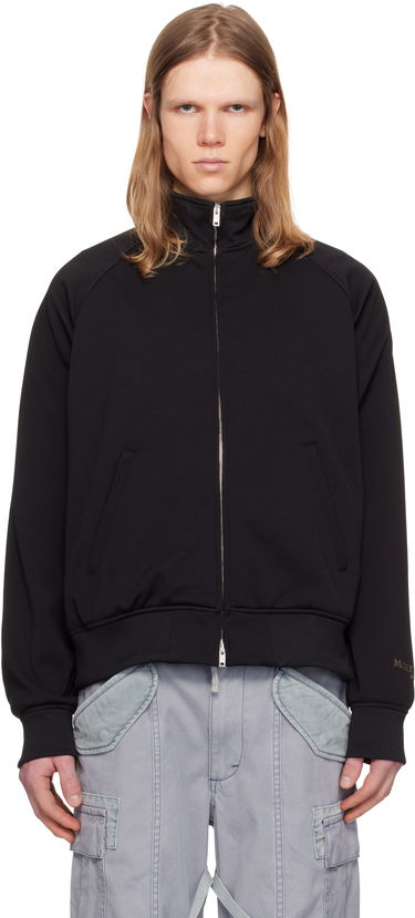 Mikina Mastermind WORLD MASTERMIND WORLD Jersey Bomber Jacket Čierna | MW25S14-BL027-602, 0