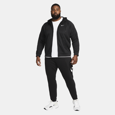 Mikina Nike Therma-FIT Full-Zip Fitness Hoodie Čierna | DQ4830-010, 3