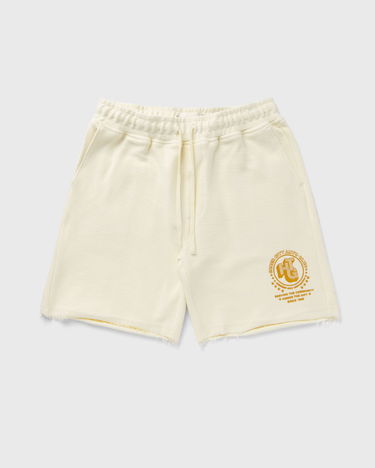 Šortky Honor The Gift Herringbone Raw Edge Sweatshorts Béžová | HTG250122-WHITE, 0