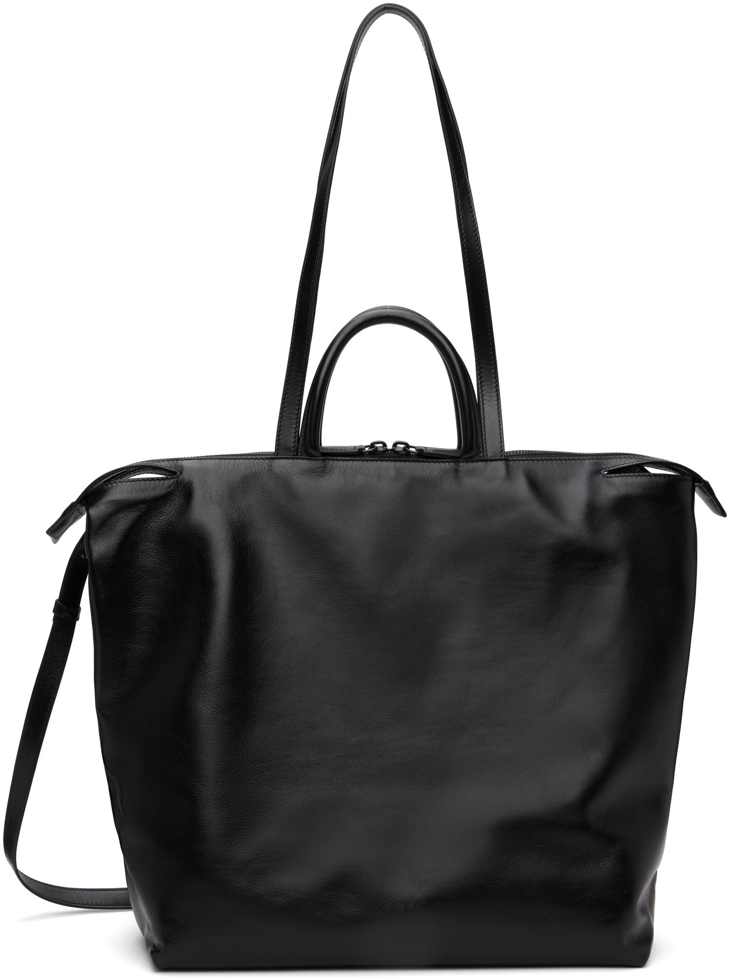 Taška cez rameno Marsèll Marsell Dritta Leather Crossbody Bag Čierna | MB0286 P015666A000, 0