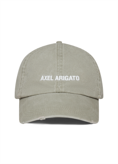 Šiltovka AXEL ARIGATO Distressed Embroidered Baseball Cap Béžová | X0101013, 1