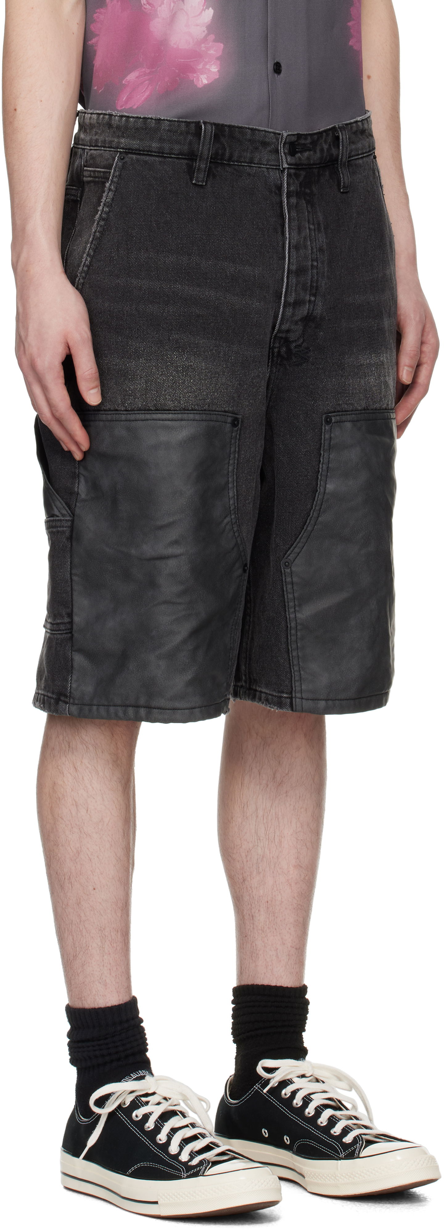 Šortky Ksubi Ksubi Maxx Operator Denim Shorts Čierna | MSP25WA015, 1