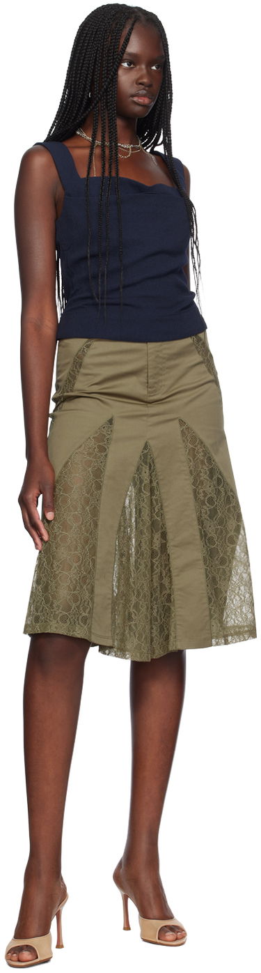 Sukňa Miaou Miaou Imogene Corset Top Zelené | 7023SCRIND, 3