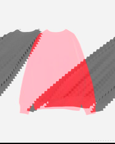 Mikina UNDERCOVER Psycho Print Crewneck Sweatshirt Červená | UC2E9801 001, 2