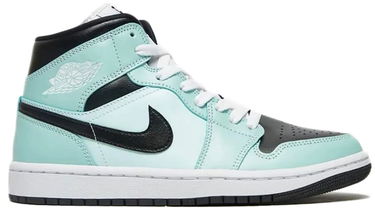Tenisky a topánky Jordan Air Jordan 1 Mid "Aqua Black" W Tyrkysová | BQ6472-300, 0