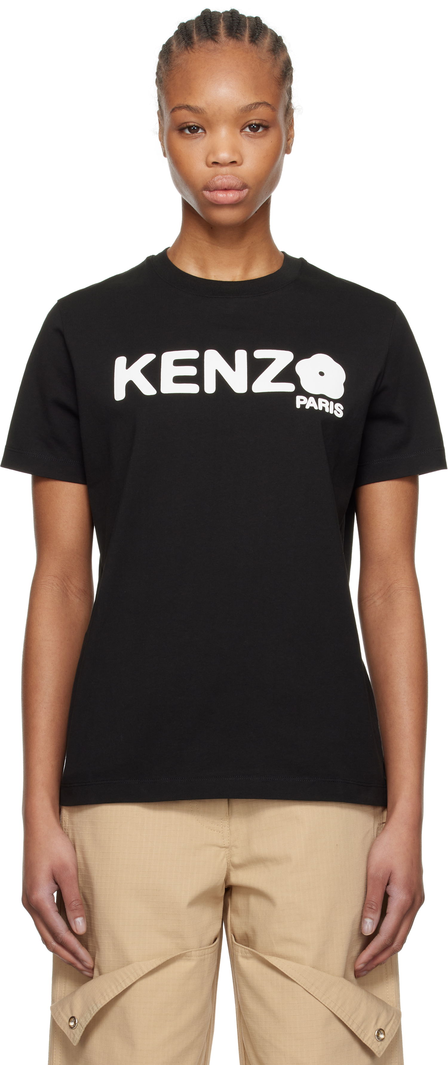 Tričko KENZO Kenzo Paris 'Boke Flower 2.0' Loose T-Shirt Čierna | FF52TS1574SO, 0