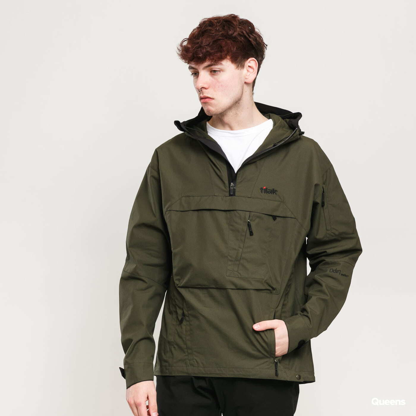 Vetrovka Tilak Ventile Anorak Windbreaker Zelené | 058063, 0