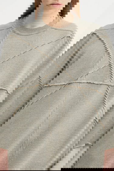 Tričko Rick Owens Rick Owens DRKSHDW Tommy T-Shirt Šedá | DU02E7259.FGMET2, 3