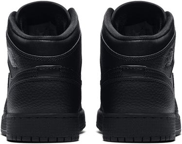 Tenisky a topánky Jordan Air Jordan 1 Mid GS "Triple Black" Čierna | 554725-091, 5