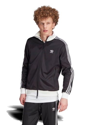 Bunda adidas Originals Adicolor Classics Beckenbauer Track Jacket Čierna | II5763