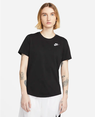 Tričko Nike Sportswear Club Essentials Tee Čierna | DX7902-010, 0