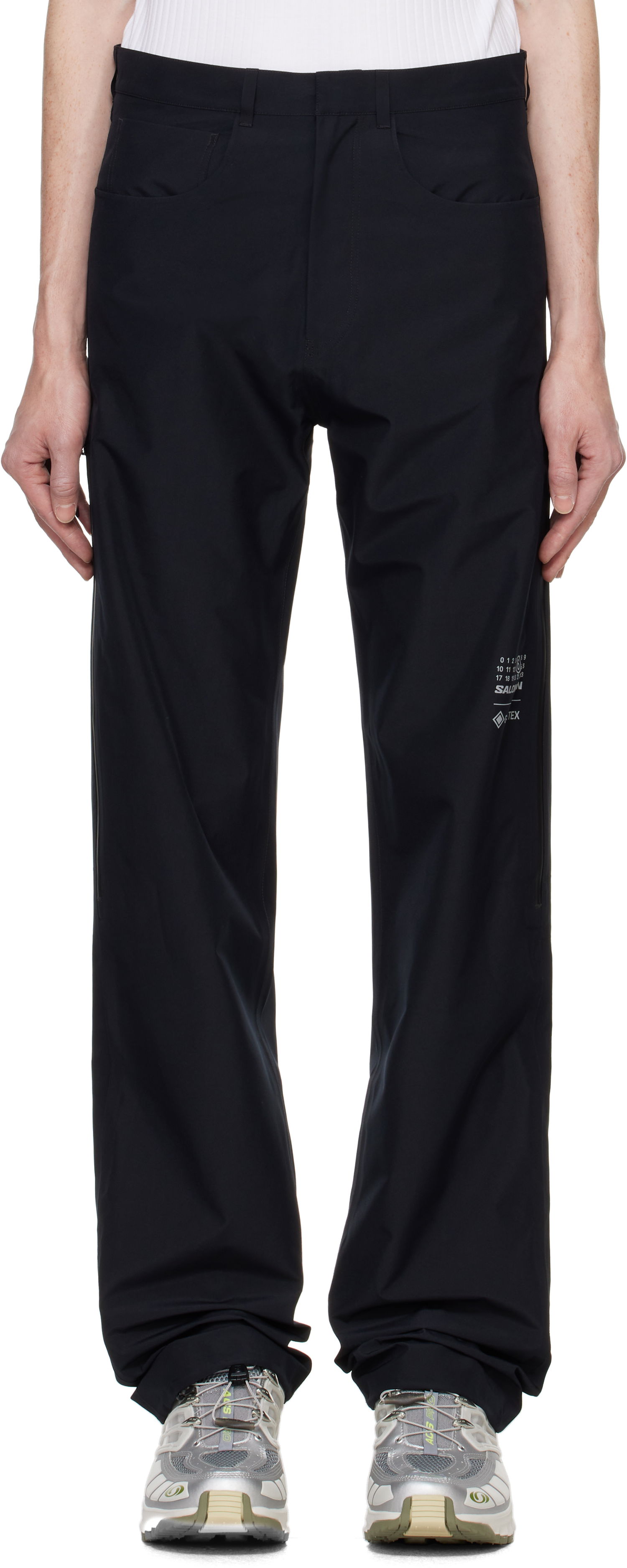 Nohavice Maison Margiela Taffeta Trousers Čierna | SH0LA0013 M35200, 0