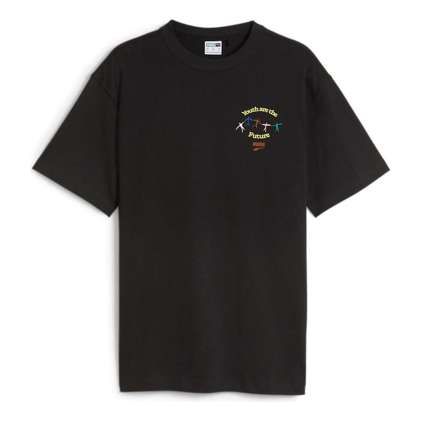 Tričko Puma Downtown Graphic T-Shirt Čierna | 623558-01