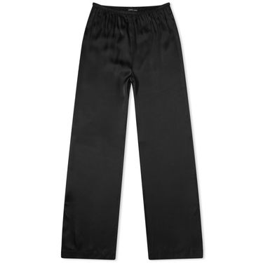 Nohavice Anine Bing Aden Black Satin Pants Čierna | A-03-3353-000, 0