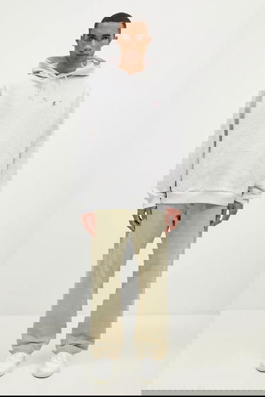 Mikina GRAMICCI One Point Hooded Sweatshirt Plain Šedá | G303.FT, 4