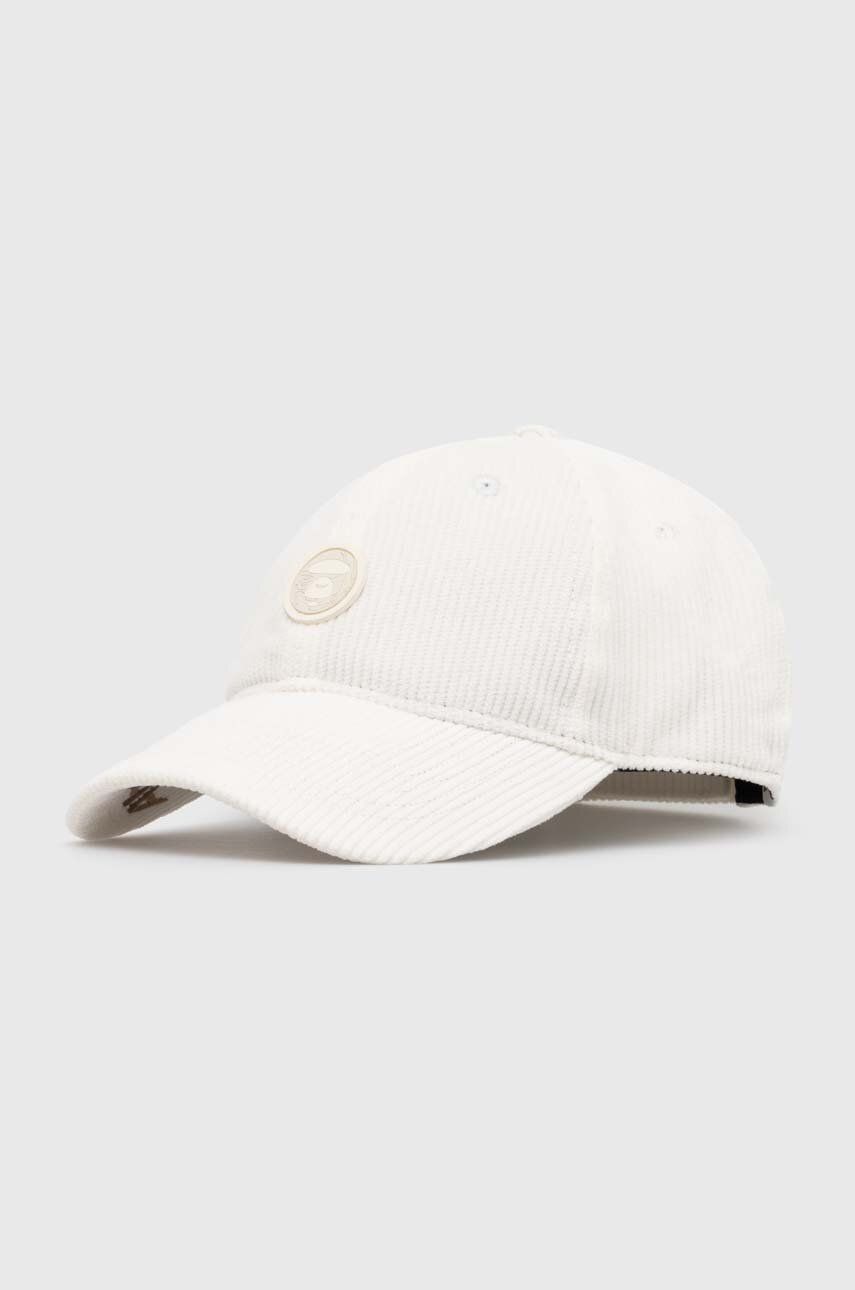 Šiltovka AAPE by A Bathing Ape AAPE Cotton Corduroy Baseball Cap Biela | ACP5223, 0