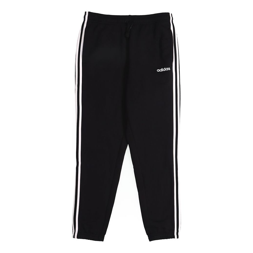 Tepláky adidas Originals Essentials 3-Stripes Fleece Lined Loose Pants Čierna | DQ3093, 0