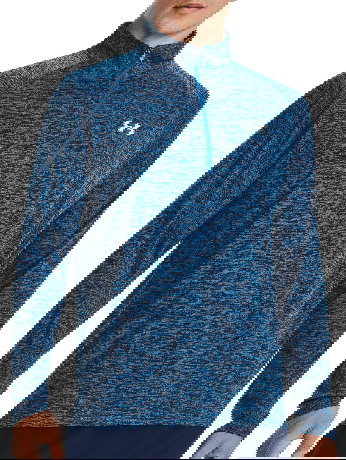 Tričko Under Armour Under Armour Tech 2.0 1/4 Zip Top Modrá | 1328495-899, 0