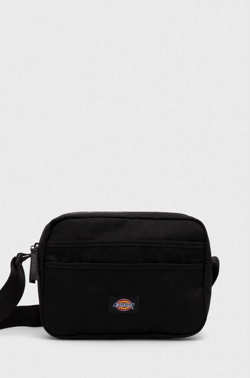 Taška cez rameno Dickies MOREAUVILLE Messenger Bag Čierna | DK0A4YYI