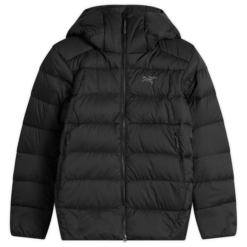 Prešívaná bunda Arcteryx Thorium Down Hooded Jacket, Size Large Čierna | X000010544-000486