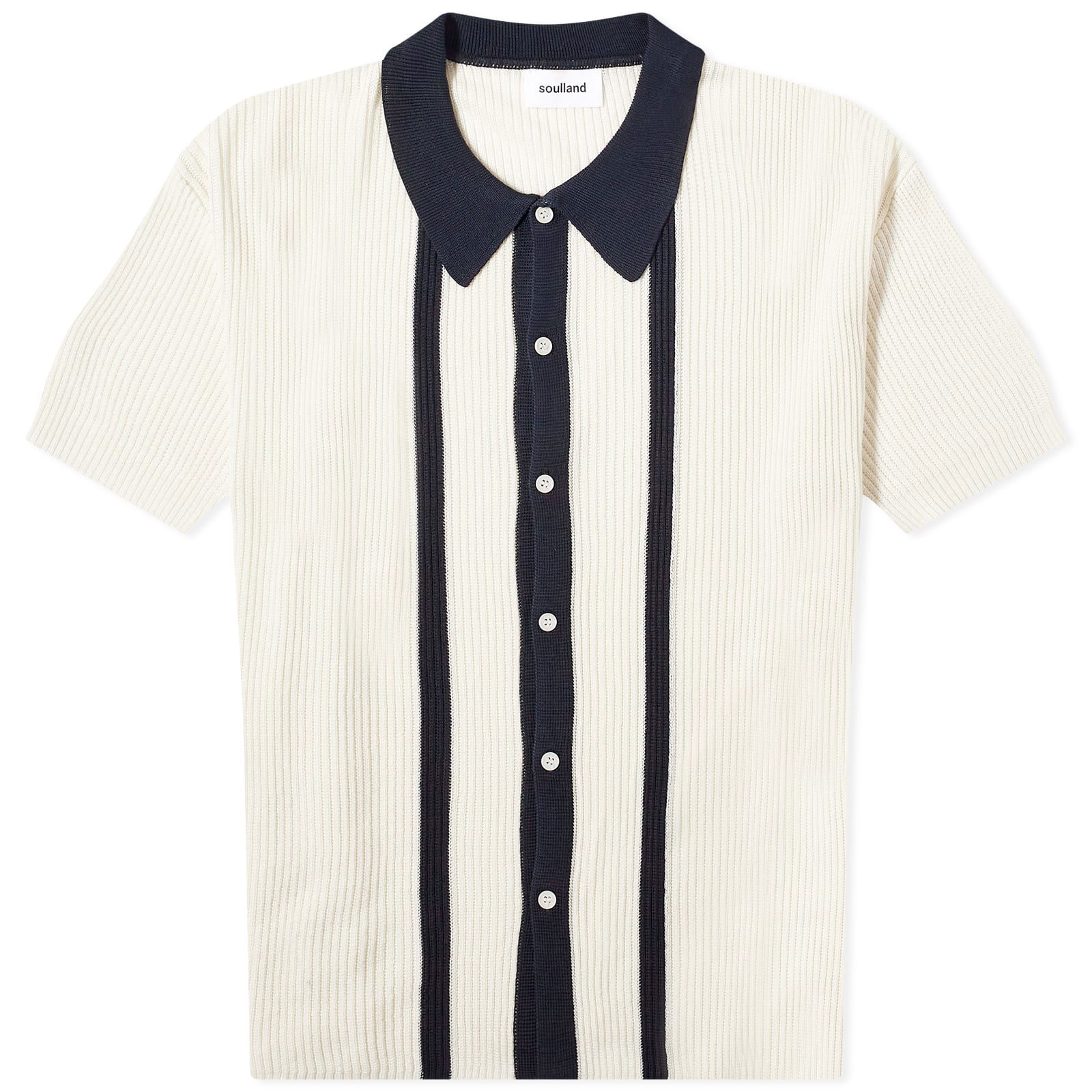 Ciel Short Sleeve Knitted Polo Shirt