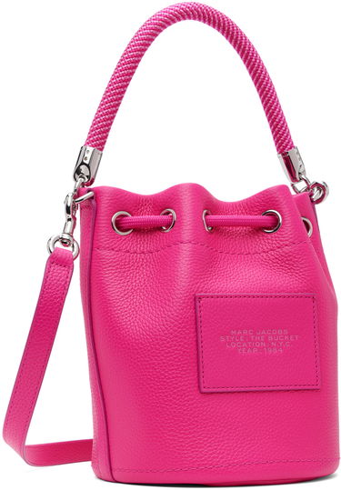 Kabelka Marc Jacobs Marc Jacobs 'The Leather Bucket' Bag Ružová | H652L01PF22, 2