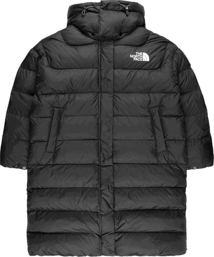 Prešívaná bunda The North Face Duster Y2K Longline Puffer Jacket Čierna | nf0a852m-jk3