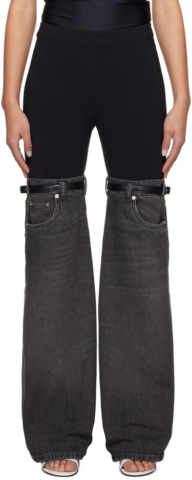 Džínsy Coperni Coperni Hybrid Jeans Šedá | COPP24BIS246, 0