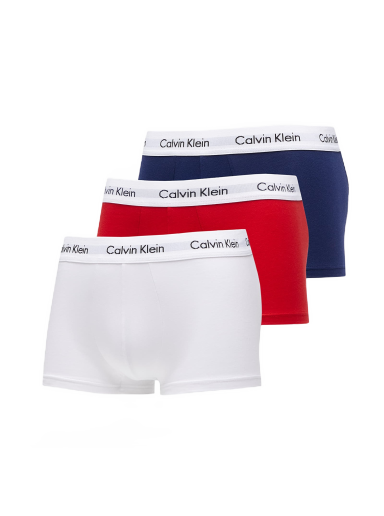 Boxerky CALVIN KLEIN Low Rise 3 Pack Trunks Rôznofarebný | U2664G-I03